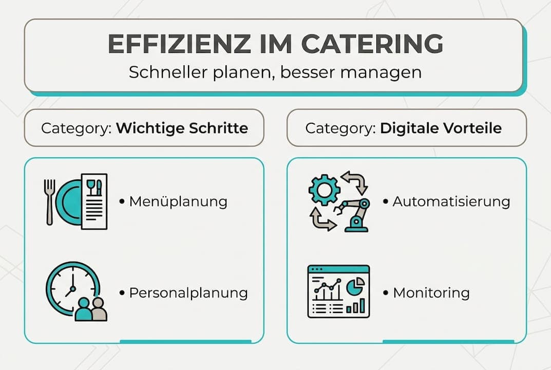 Infographic: How to increase efficiency in catering management