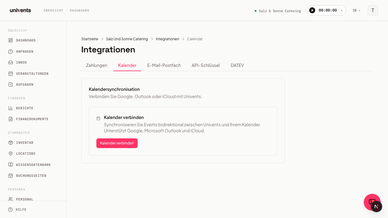 Kalender-Synchronisation einrichten (Google/Outlook/iCloud)